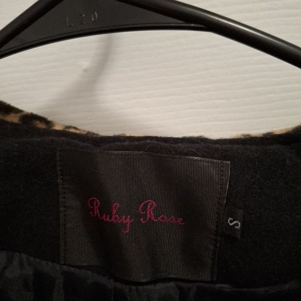 Ruby Rox Small Black Chocolate Brown Double-Breas… - image 2